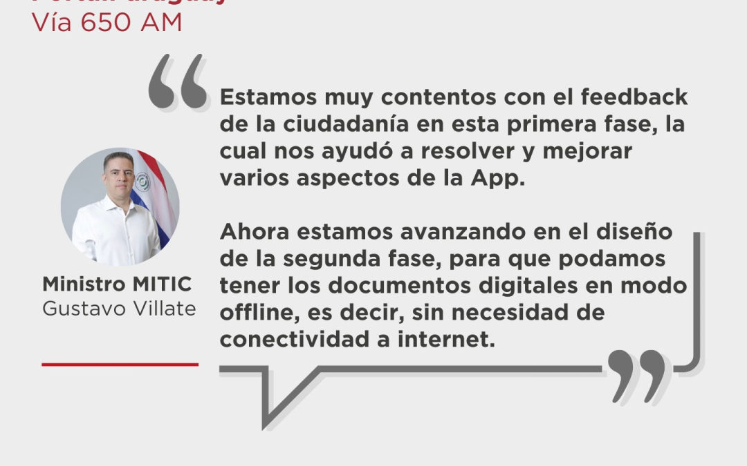 MITIC avanza en segunda fase de implementación de documentos digitales