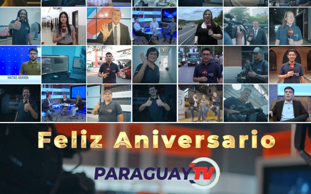 Paraguay TV celebra hoy 12 años de su primera transmisión con el compromiso renovado de seguir brindando información de calidad