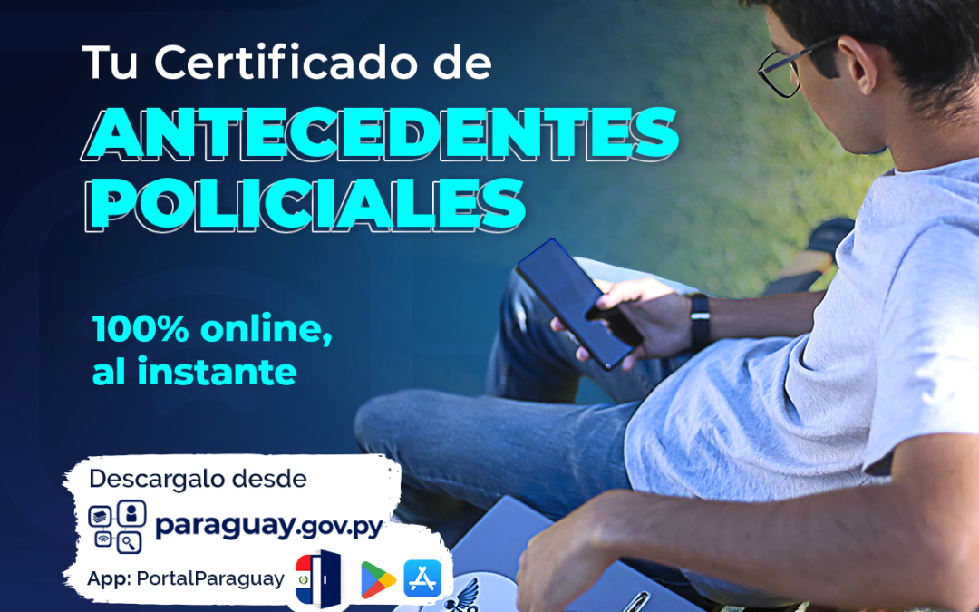 Certificados de antecedentes policiales se pueden generar en línea
