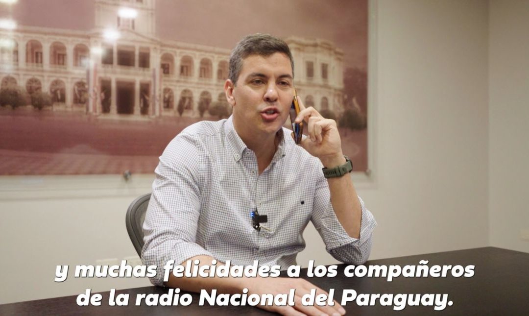 Presidente felicita a Radio Nacional del Paraguay por su 81 aniversario