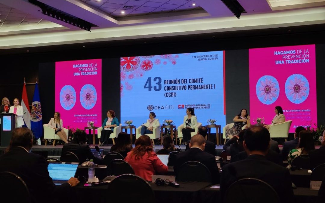 MITIC participó en panel sobre igualdad de género e inclusión digital en la 43ª Reunión del Comité Consultivo de Telecomunicaciones/TIC