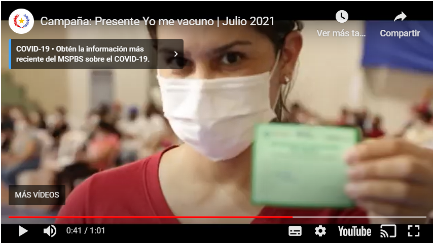 Presente: Yo me vacuno