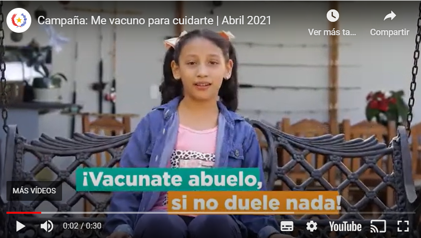 Me vacuno para cuidarme