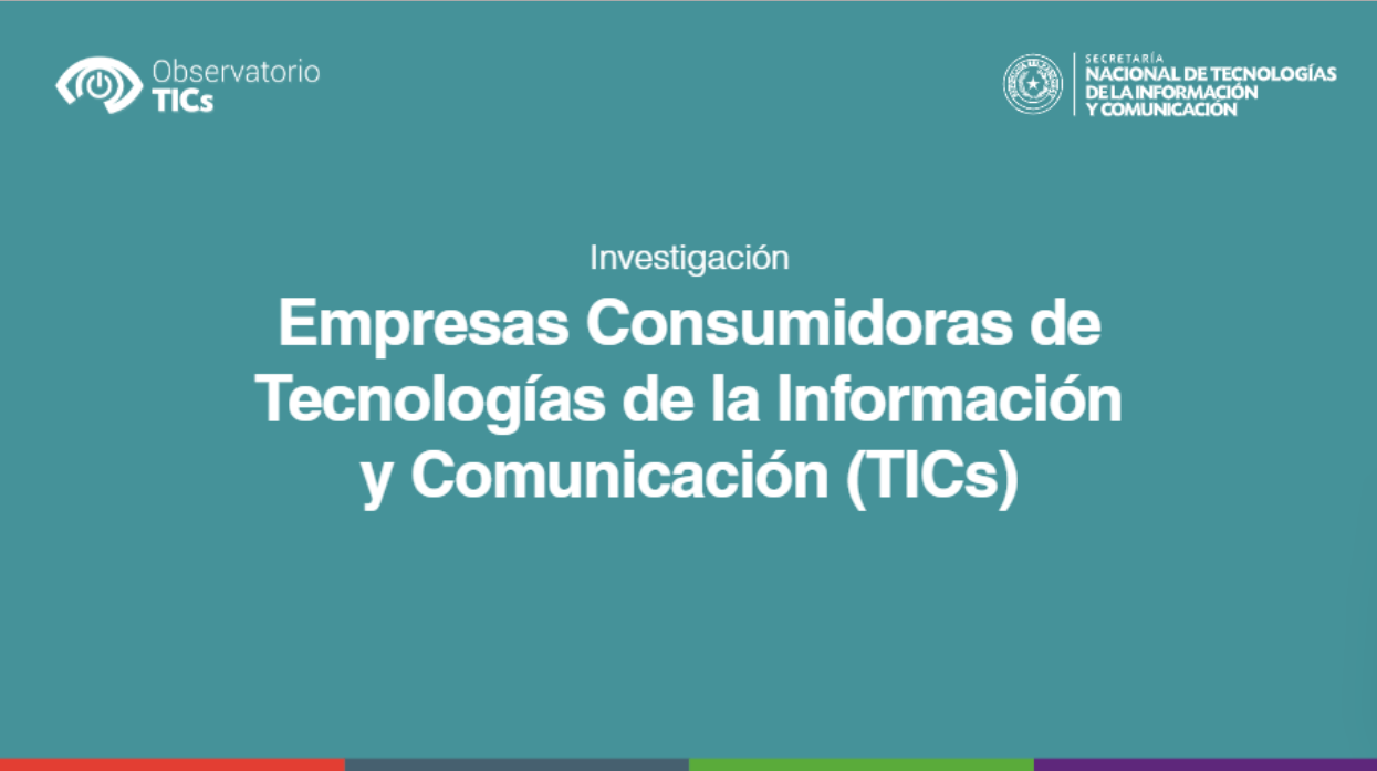 Encuesta Empresas Consumidoras TICs 2017