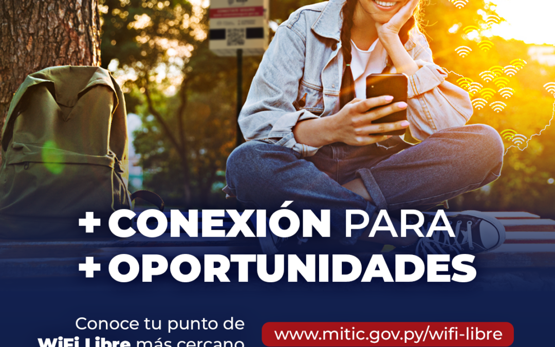 Paraguay cuenta con más de 380 puntos de WiFi gratis, proveídos por MITIC