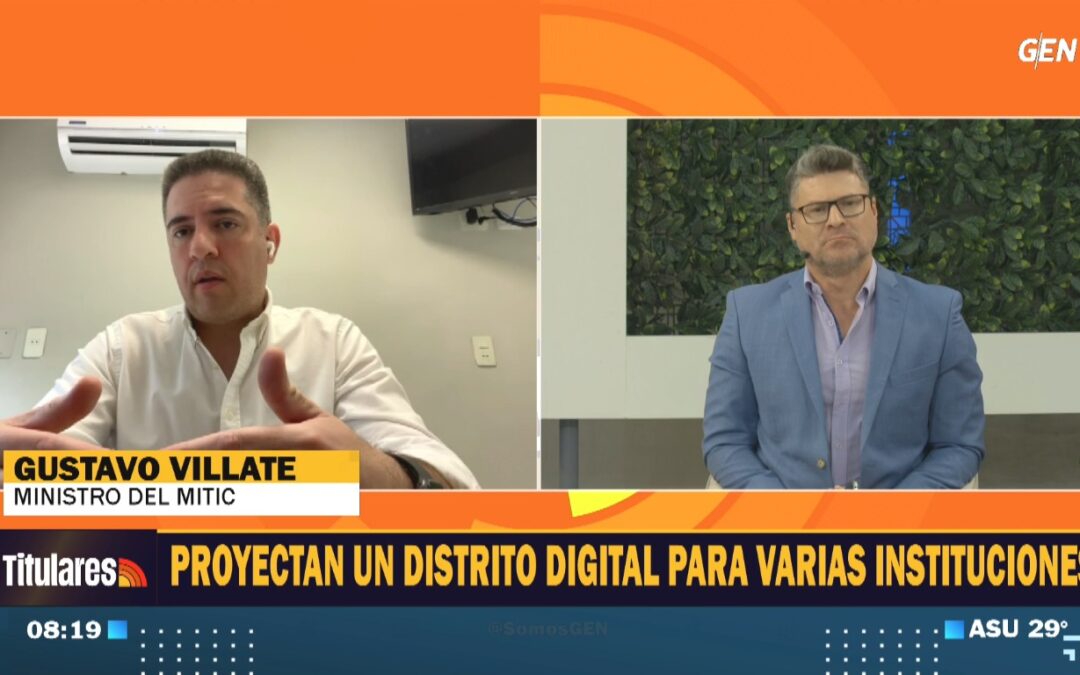 El impulso del distrito digital contribuirá al desarrollo tecnológico y económico, afirma ministro