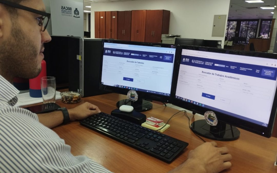 BECAL y MITIC recuerdan a exbecarios funcionamiento de la web para Buscador de Talentos y Repositorios de Trabajos Académicos