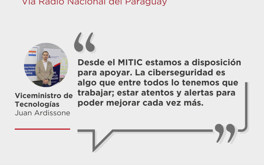 Ciberseguridad: debemos trabajarla entre todos