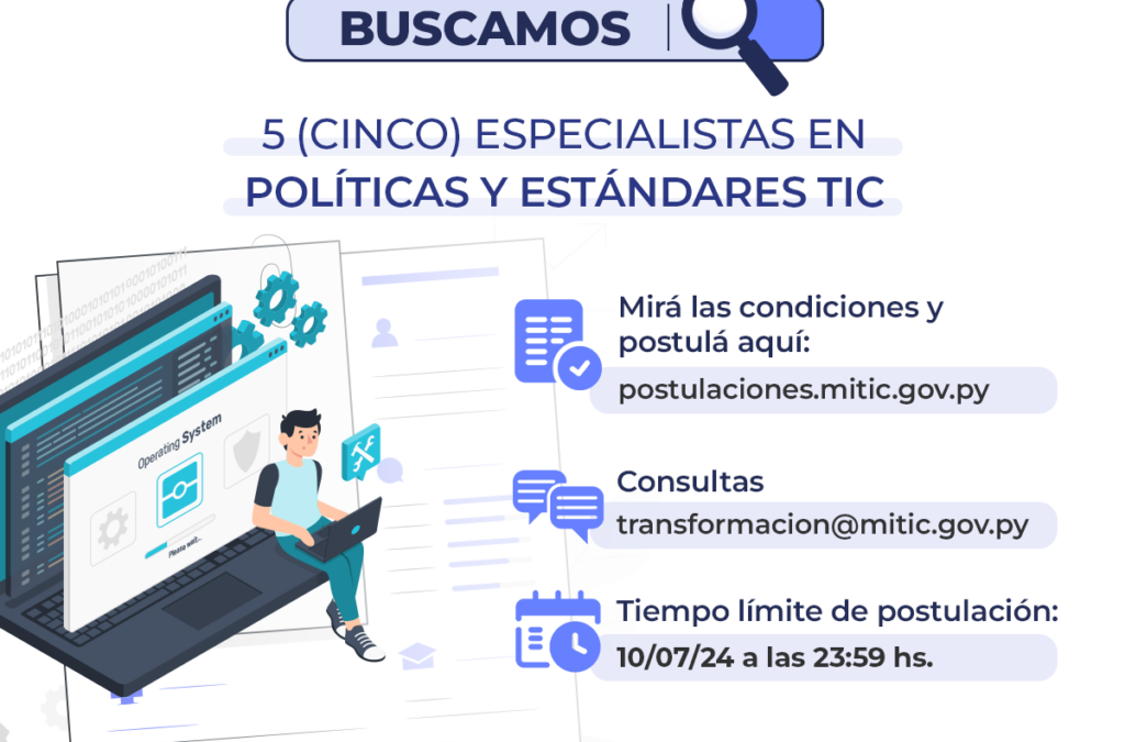 Especialista en Políticas y Estándares TIC PAAD [Adjudicado]