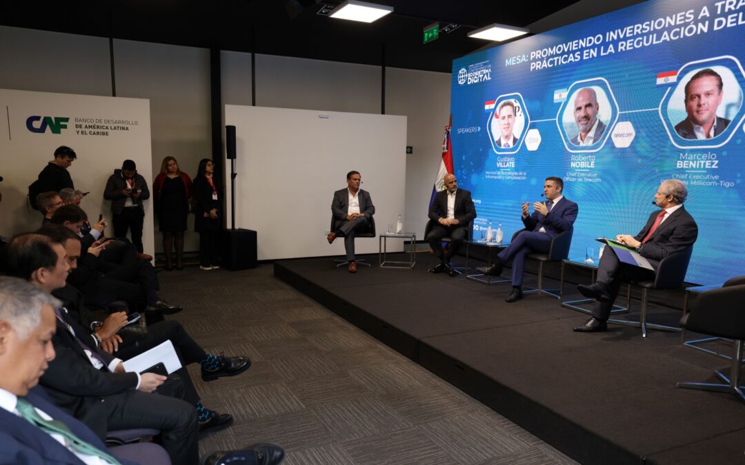 Ministro Villate destaca el desafío de convertir a Paraguay en un hub digital de la región, en la Cumbre de Telecomunicaciones de CERTAL