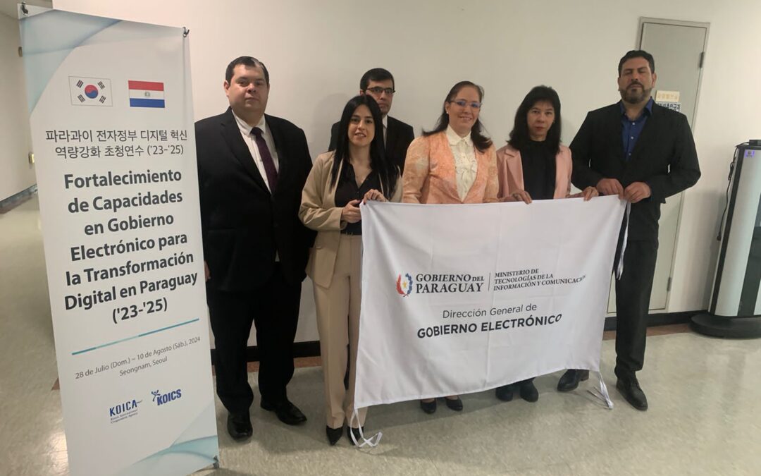 Funcionarios del Estado se capacitan en Corea sobre Gobierno Electrónico. 