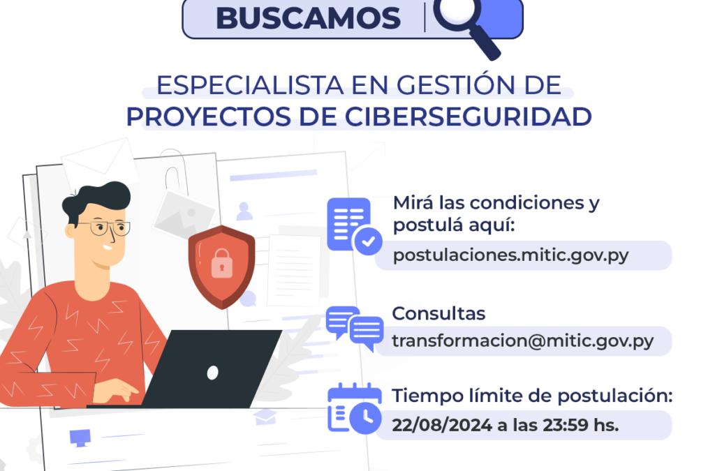 Especialista en gestión de Proyectos de Ciberseguridad PAAD [Adjudicado]