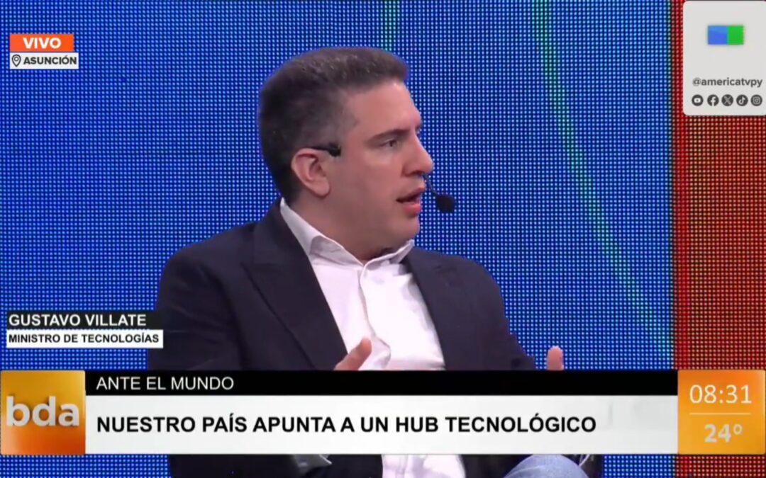 El ministro Villate destaca atracción de inversiones taiwanesas en entrevista televisiva