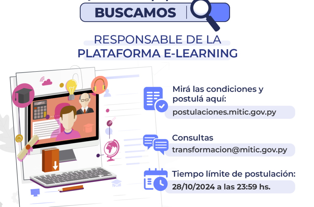 Responsable de la plataforma E-learning PAAD [Adjudicado]