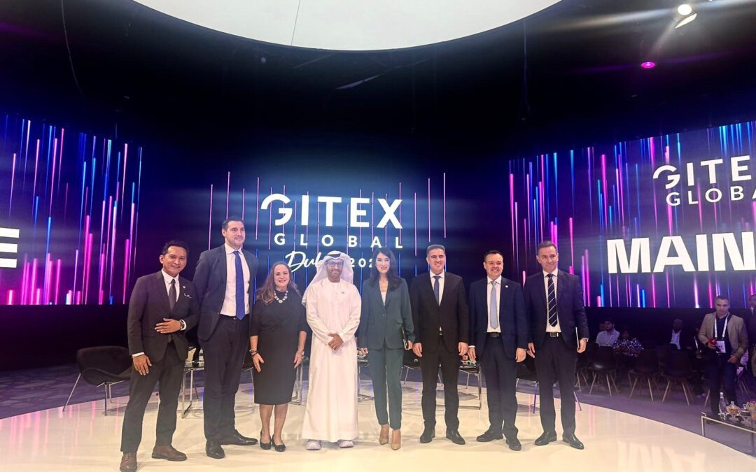 El ministro Villate participó en el GITEX GLOBAL 2024, uno de los eventos mas improtantes de tecnología a nivel global