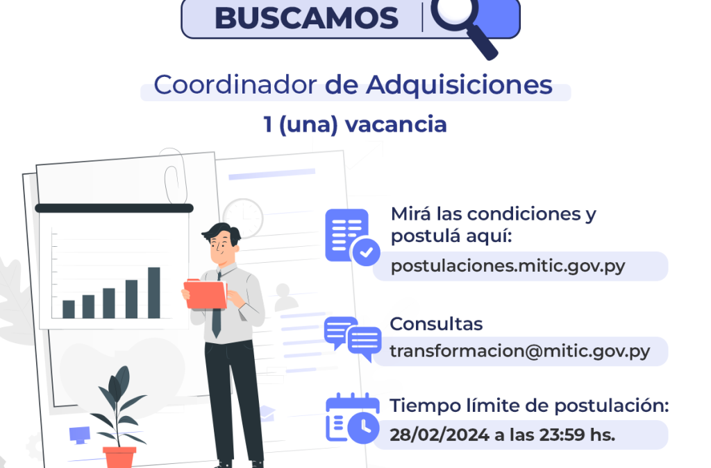 Coordinador de Adquisiciones PAAD [Desierto]