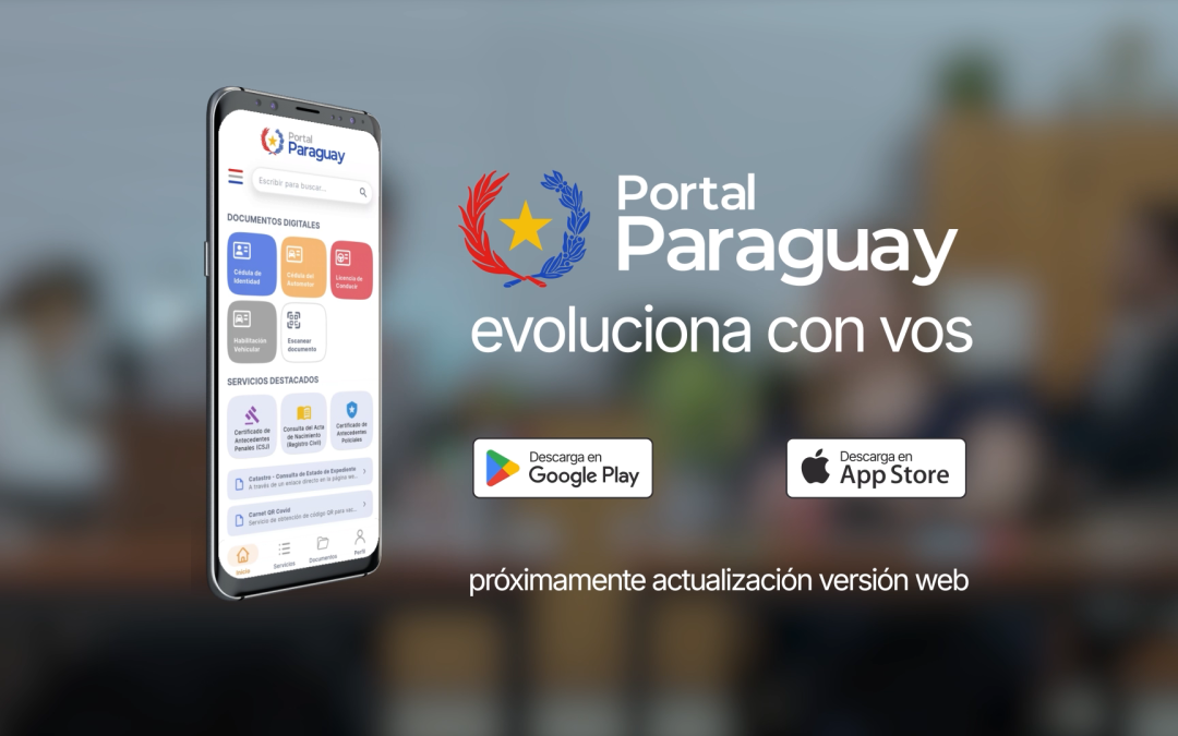 Portal Paraguay con nueva versión: más ágil, segura y accesible