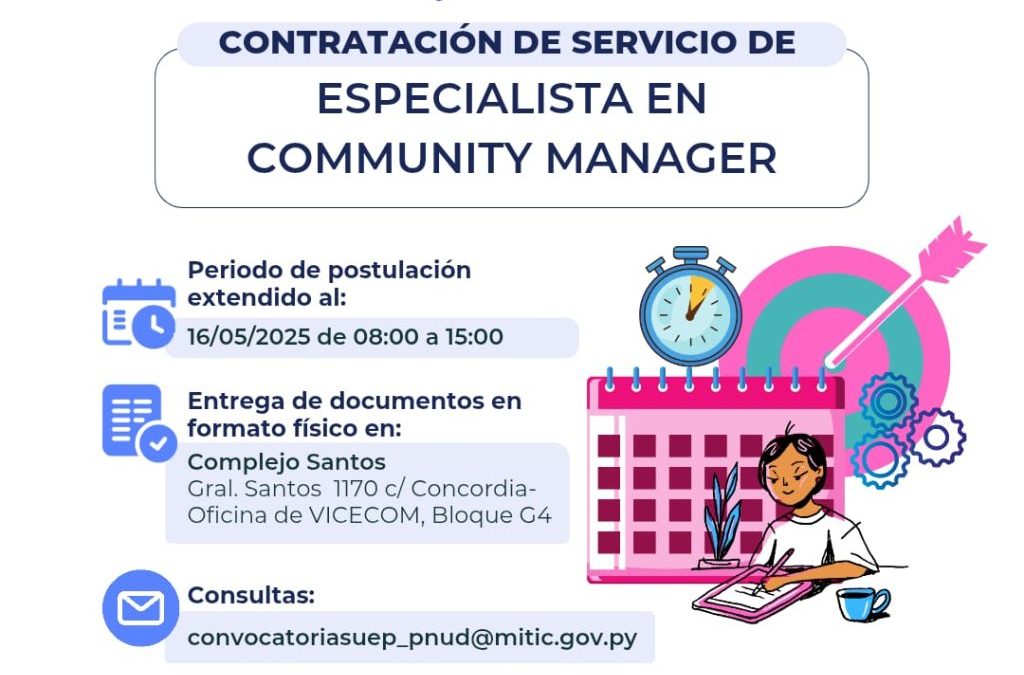 ESPECIALISTA EN COMMUNITY MANAGER (PNUD)