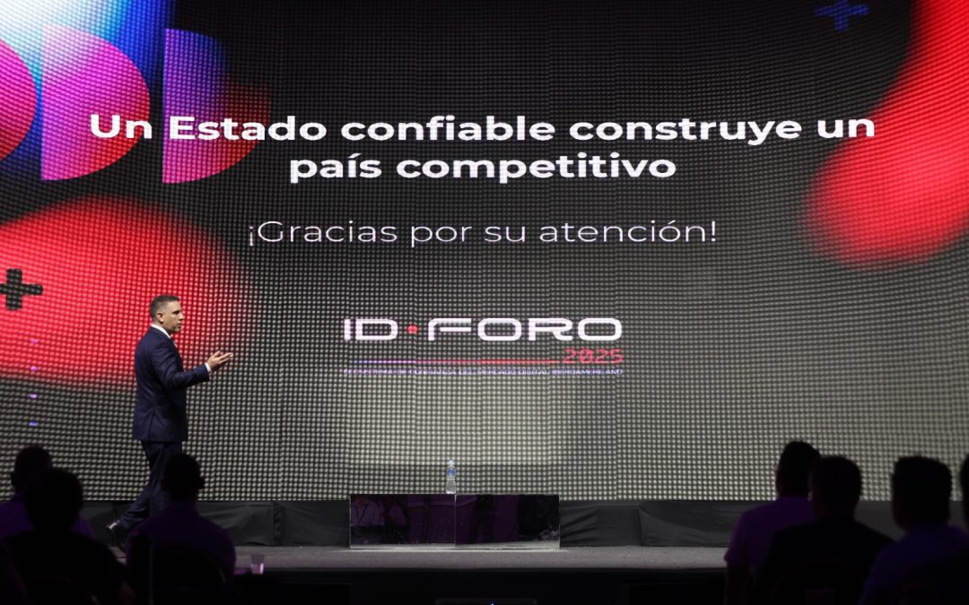 Ministro Villate habló sobre la estrategia de digitalización del Estado en la Cumbre Iberoamericana IDForo