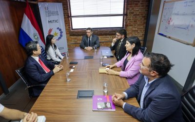 Embajador de Japón visita MITIC con miras al fortalecimiento de cooperación tecnológica