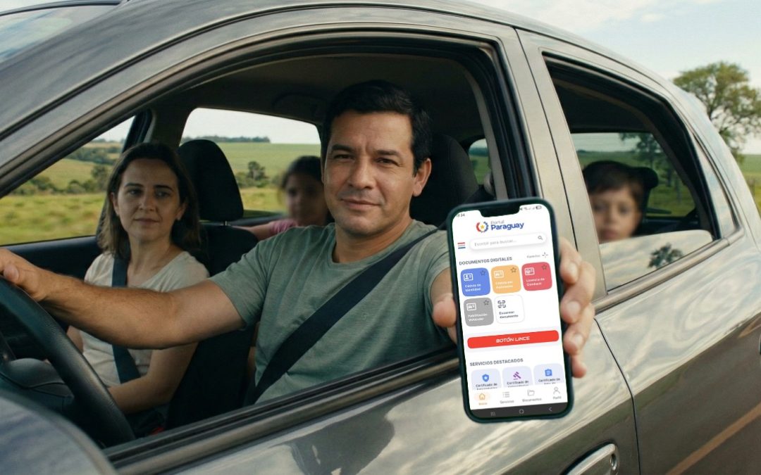 Viajá tranquilo en estas fiestas: con Portal Paraguay llevá tus documentos en formato digital en tu celular