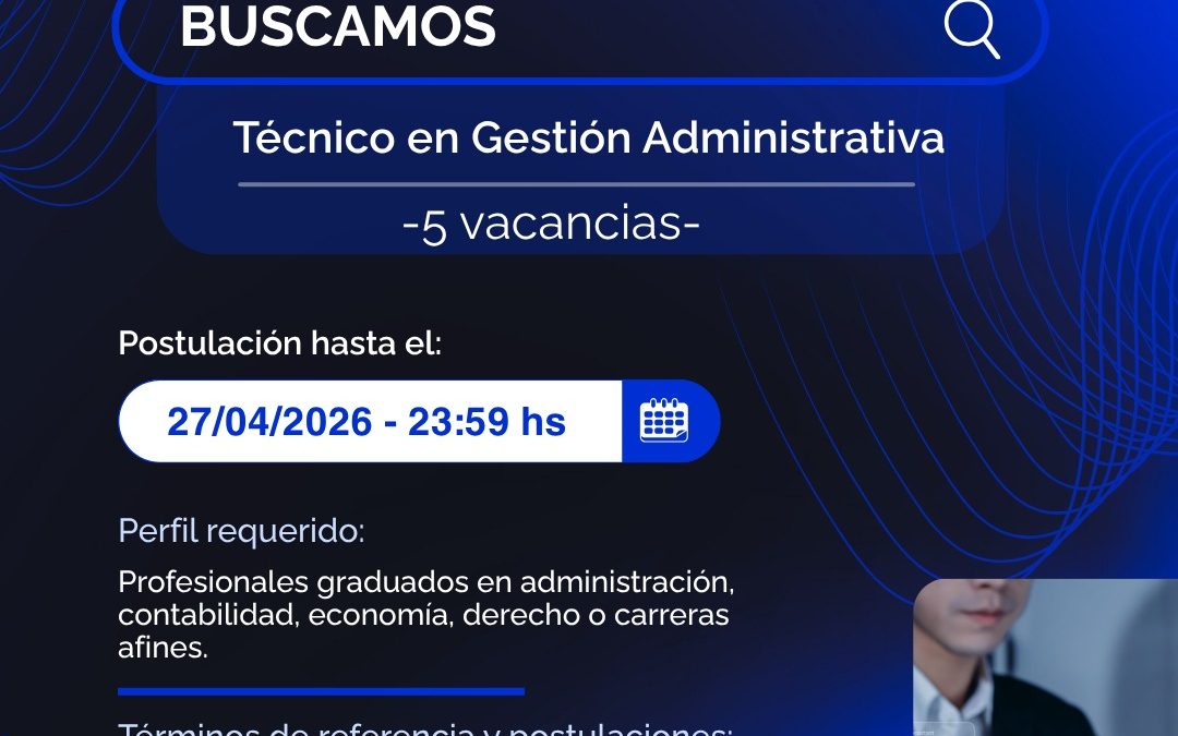 Técnico en gestión administrativa – En evaluación