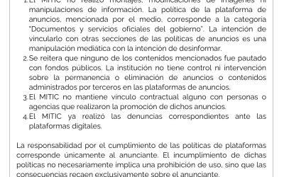 COMUNICADO OFICIAL
