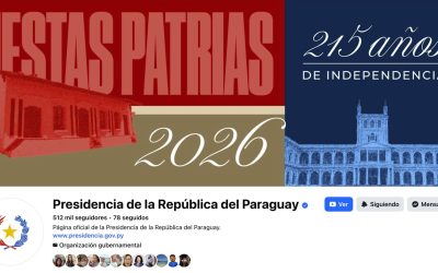 Paraguay conmemora 215 años de Independencia con una expresión unificada de patriotismo en redes sociales